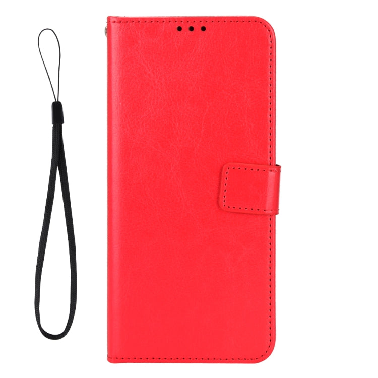 For Blackview A55 Pro Retro Crazy Horse Texture Leather Phone Case(Red) - More Brand by PMC Jewellery | Online Shopping South Africa | PMC Jewellery | Buy Now Pay Later Mobicred