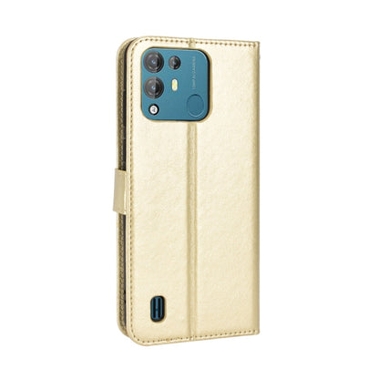 For Blackview A55 Pro Retro Crazy Horse Texture Leather Phone Case(Gold) - More Brand by PMC Jewellery | Online Shopping South Africa | PMC Jewellery | Buy Now Pay Later Mobicred