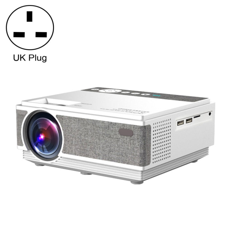E460 1280x720P 120ANSI LCD LED Smart Projector, Basic Version, Plug Type:UK Plug - LED Projector by PMC TechLife | Online Shopping South Africa | PMC TechLife | Buy Now Pay Later Mobicred