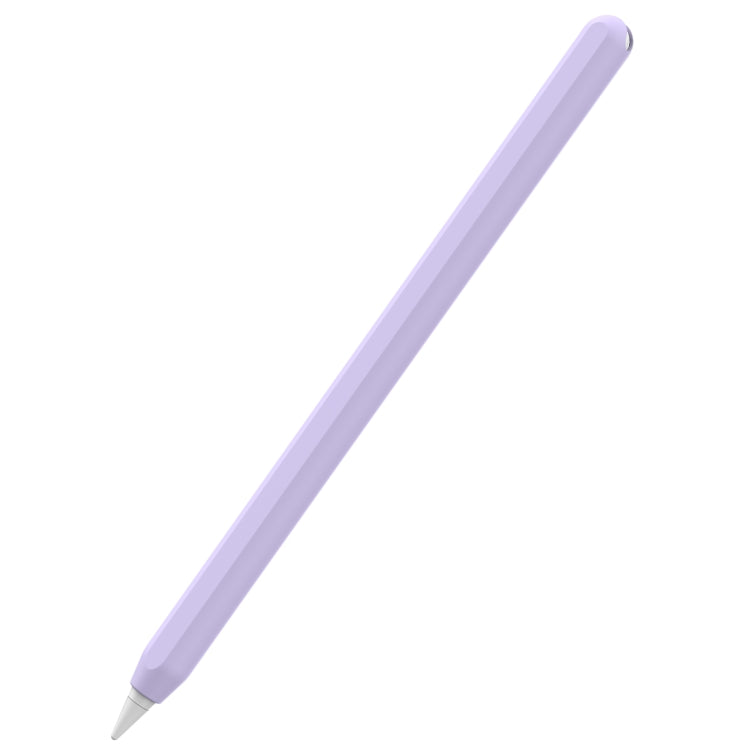 DUX DUCIS Stoyobe Ultra-thin Silicone Protective Case for Apple Pencil Pro / 2(Purple) - Pencil Accessories by DUX DUCIS | Online Shopping South Africa | PMC Jewellery | Buy Now Pay Later Mobicred