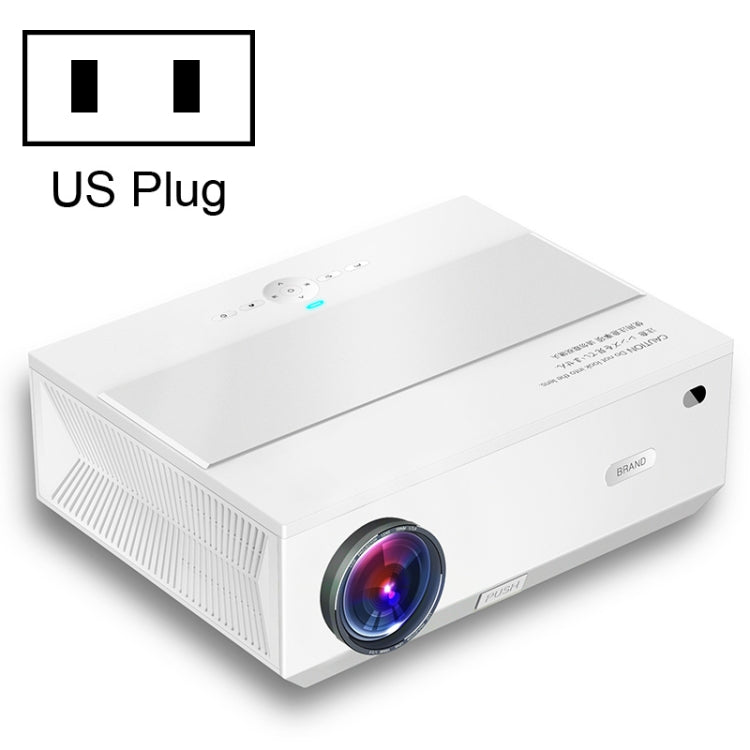 E600S 1920x1080P 400ANSI LCD LED Smart Projector, Same Screen Version, Plug Type:US Plug - LED Projector by PMC Jewellery | Online Shopping South Africa | PMC Jewellery | Buy Now Pay Later Mobicred