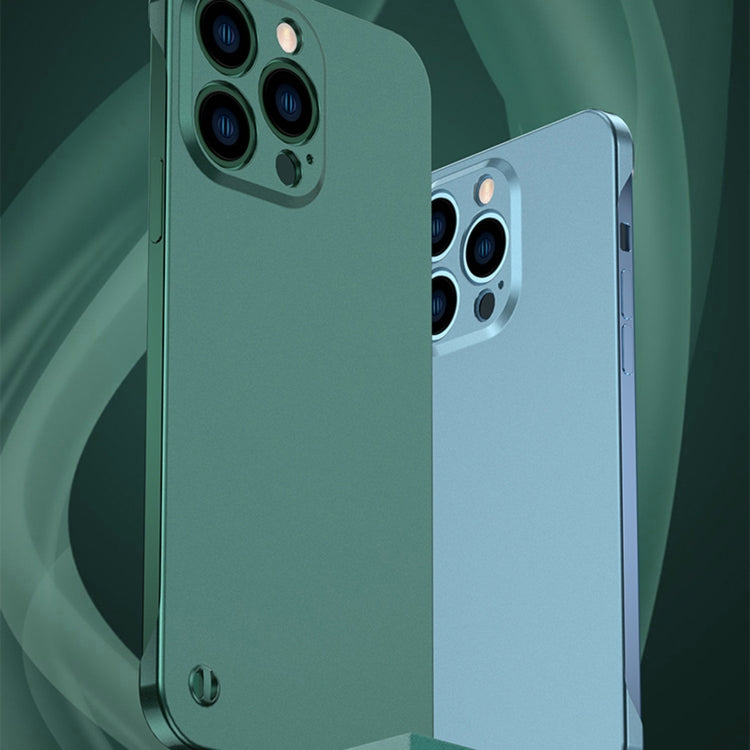 For iPhone 11 Electroplating Frosted Frameless Phone Case (Green) - iPhone 11 Cases by PMC Jewellery | Online Shopping South Africa | PMC Jewellery | Buy Now Pay Later Mobicred