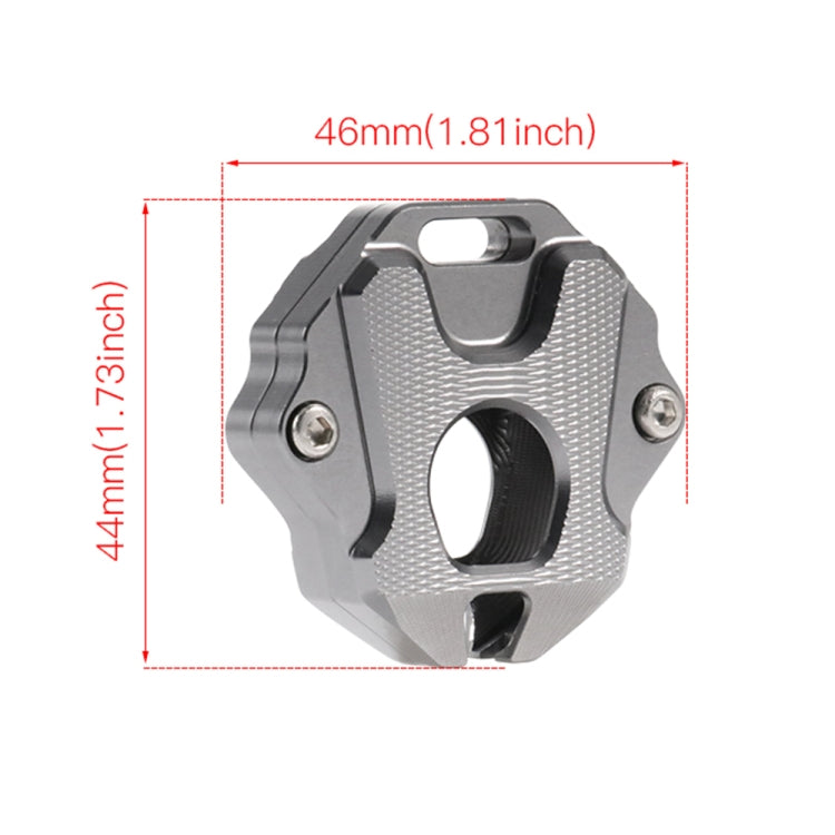 HP-Q093 Motorcycle Modified Key Shell for Honda CBR650R / CB650R / CB650F(Silver) - Others by PMC Jewellery | Online Shopping South Africa | PMC Jewellery | Buy Now Pay Later Mobicred