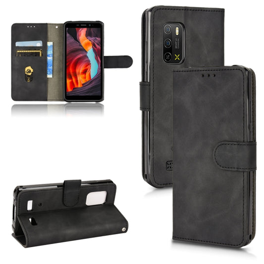 For Ulefone Armor X10 Skin Feel Magnetic Flip Leather Phone Case(Black) - Ulefone Cases by PMC Jewellery | Online Shopping South Africa | PMC Jewellery | Buy Now Pay Later Mobicred