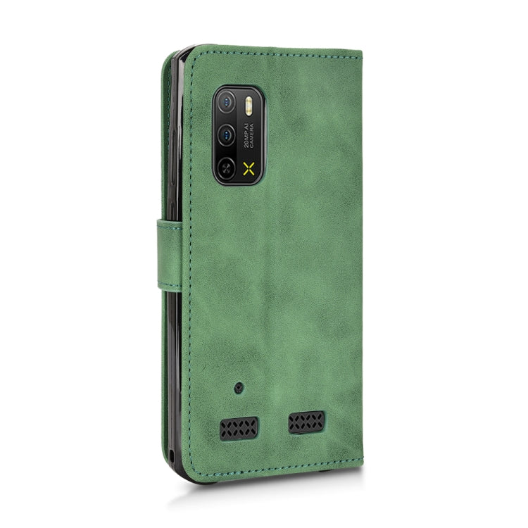 For Ulefone Armor X10 Skin Feel Magnetic Flip Leather Phone Case(Green) - free shipping - PMC Jewellery - Order now!