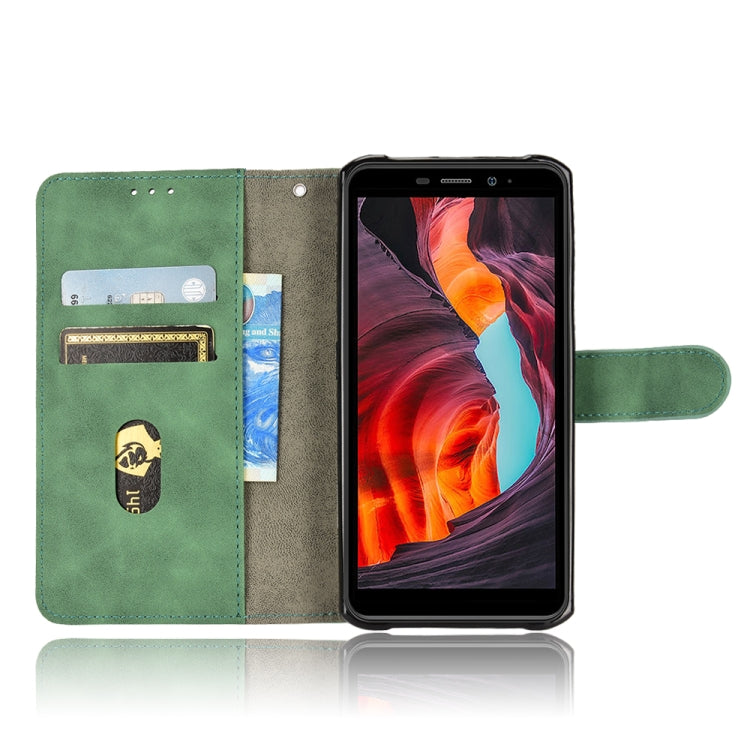 For Ulefone Armor X10 Skin Feel Magnetic Flip Leather Phone Case(Green) - free shipping - PMC Jewellery - Order now!