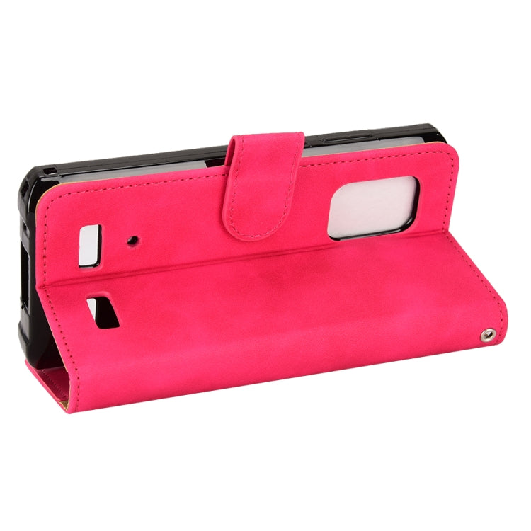 For Ulefone Armor X10 Skin Feel Magnetic Flip Leather Phone Case(Rose Red) - Ulefone Cases by PMC Jewellery | Online Shopping South Africa | PMC Jewellery | Buy Now Pay Later Mobicred