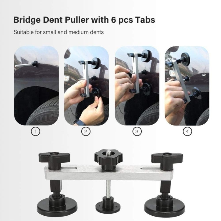 D3 94 in 1 Car Paintless Dent Dings Repair Lifter Tools Kit, Plug Type:EU Plug - Sheet Metal Tools by PMC TechLife | Online Shopping South Africa | PMC TechLife | Buy Now Pay Later Mobicred