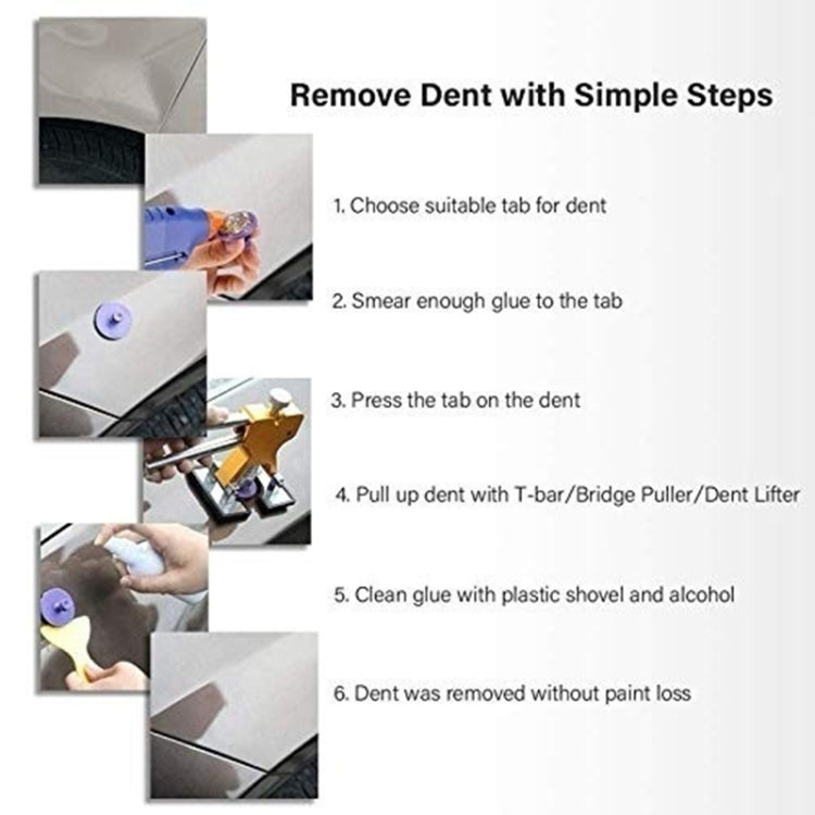 D3 94 in 1 Car Paintless Dent Dings Repair Lifter Tools Kit, Plug Type:EU Plug - Sheet Metal Tools by PMC TechLife | Online Shopping South Africa | PMC TechLife | Buy Now Pay Later Mobicred