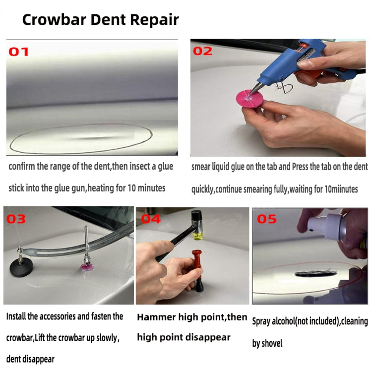 N3 83 in 1 Car Paintless Dent Removal Fender Damage Repair Puller Lifter, Plug Type:US Plug - Sheet Metal Tools by PMC TechLife | Online Shopping South Africa | PMC TechLife | Buy Now Pay Later Mobicred
