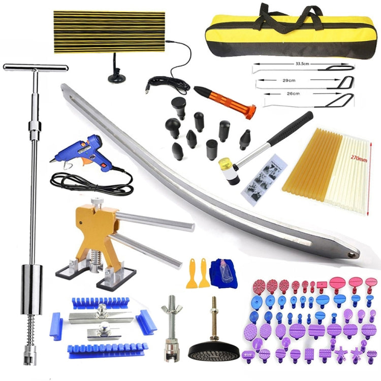 N4 107 in 1 Car Paintless Dent Removal Fender Damage Repair Puller Lifter, Plug Type:EU Plug - free shipping - PMC TechLife - Order now!