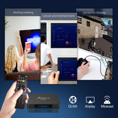 X96Q PRO 4K Smart TV BOX Android 10.0 Media Player, Allwinner H313 Quad Core ARM Cortex A53, RAM: 1GB, ROM: 8GB, Plug Type:UK Plug - Others by PMC Jewellery | Online Shopping South Africa | PMC Jewellery | Buy Now Pay Later Mobicred