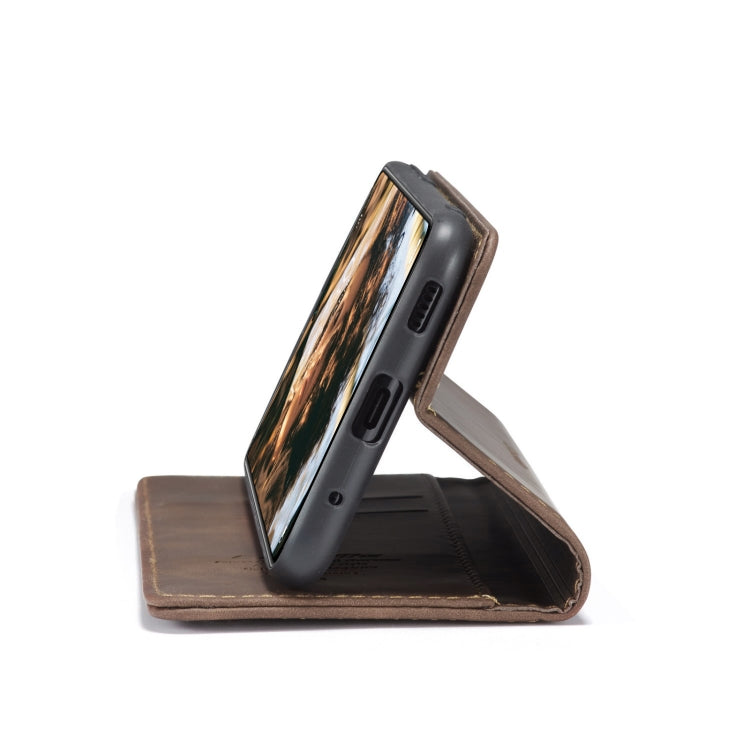 For Xiaomi Redmi Note 11 4G/Note 11S Global CaseMe 013 Multifunctional Horizontal Flip Leather Phone Case(Coffee) - free shipping - PMC TechLife - Order now!