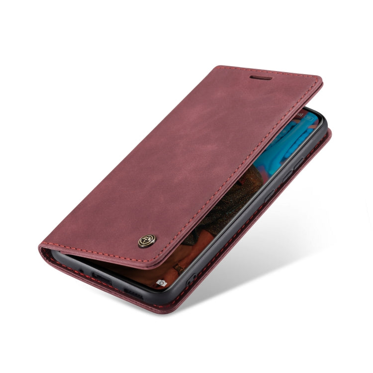 For Xiaomi 12 Pro CaseMe 013 Multifunctional Horizontal Flip Leather Phone Case(Wine Red) - Xiaomi Cases by CaseMe | Online Shopping South Africa | PMC Jewellery | Buy Now Pay Later Mobicred