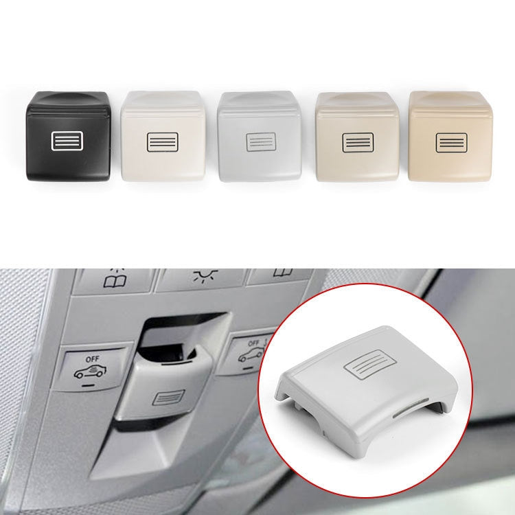 Car Sunroof Window Switch Button for Mercedes-Benz W204 / W212, Left Driving(Nut Beige) - Car Switches by PMC TechLife | Online Shopping South Africa | PMC TechLife | Buy Now Pay Later Mobicred