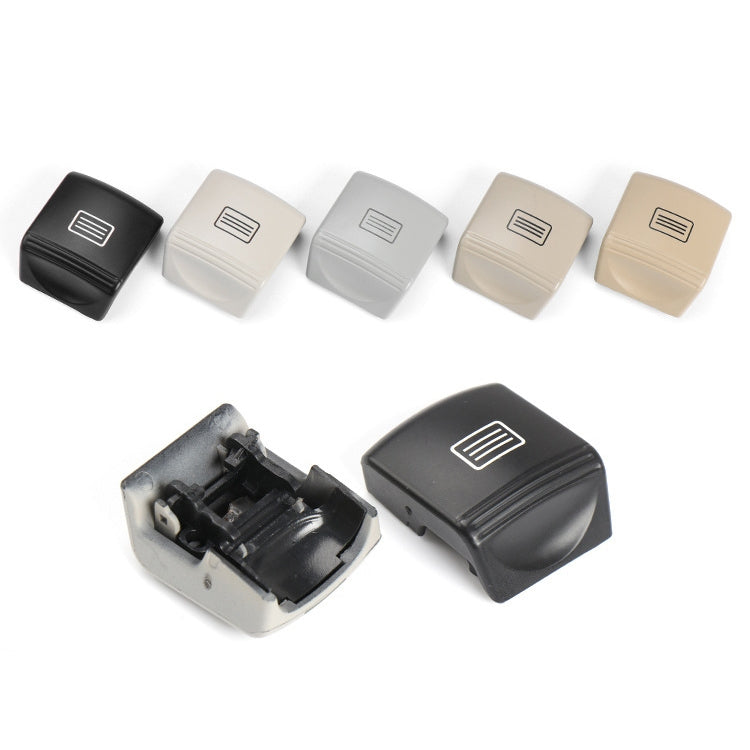 Car Sunroof Window Switch Button for Mercedes-Benz W204 / W212, Left Driving(Nut Beige) - Car Switches by PMC TechLife | Online Shopping South Africa | PMC TechLife | Buy Now Pay Later Mobicred