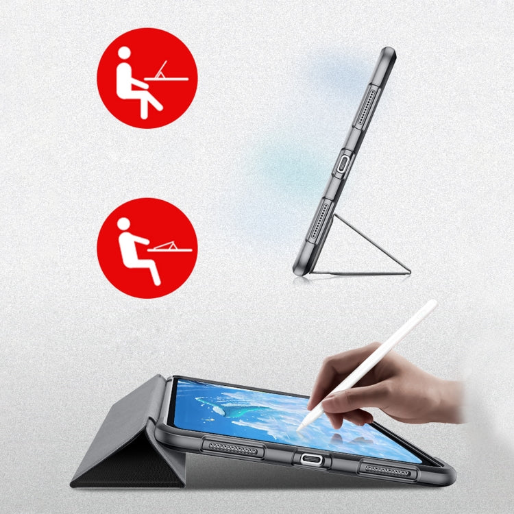 For iPad 10.2 / iPad Pro 10.5 Mutural Yagao Series PC Horizontal Flip Leather Tablet Case(Grey) - free shipping - PMC TechLife - Order now!
