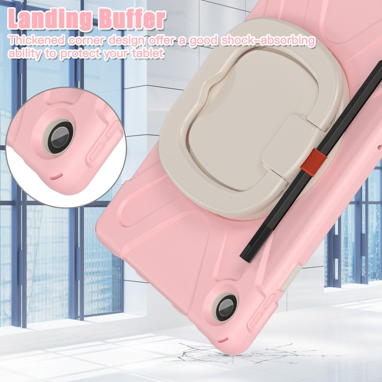 For Lenovo Tab M10 Plus 10.6 3rd Gen 2022 Silicone + PC Protective Tablet Case(Cherry Blossom Pink) - Lenovo by PMC TechLife | Online Shopping South Africa | PMC TechLife | Buy Now Pay Later Mobicred