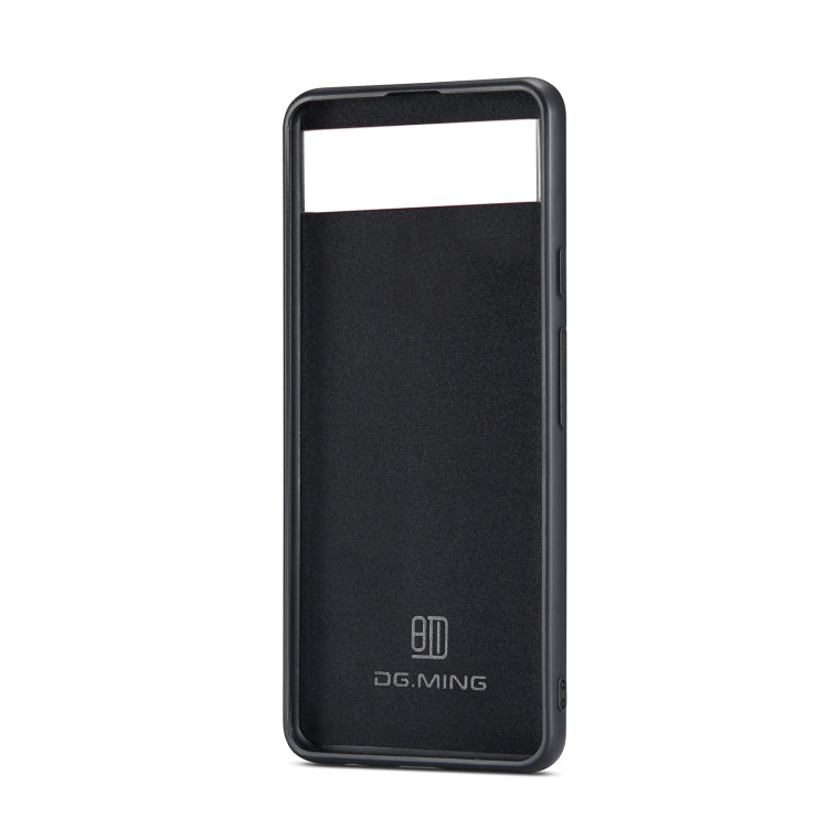 For Google Pixel 7 5G DG.MING M1 Series 3-Fold Multi Card Wallet + Magnetic Phone Case(Red) - Google Cases by DG.MING | Online Shopping South Africa | PMC TechLife | Buy Now Pay Later Mobicred