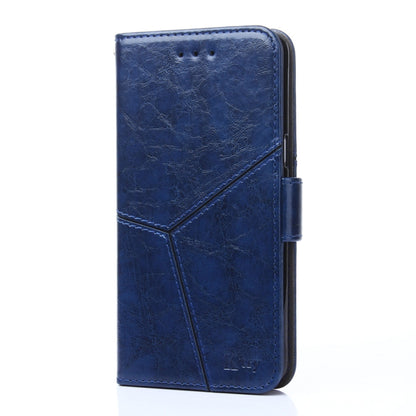 For Blackview A70 Geometric Stitching Horizontal Flip Leather Phone Case(Blue) - More Brand by PMC Jewellery | Online Shopping South Africa | PMC Jewellery | Buy Now Pay Later Mobicred