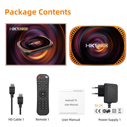 MECOOL HK1RBOX X4 4K TV Box, Android 11 Amlogic S905X4 CPU with RC 4GB+32GB(US Plug) - Amlogic S905 by MECOOL | Online Shopping South Africa | PMC Jewellery | Buy Now Pay Later Mobicred