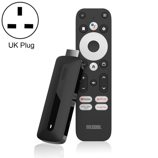 Mecool KD3 4K TV Stick, Android 11 Amlogic S905Y4 CPU 2GB+8GB with RC(UK Plug) - Amlogic S905 by MECOOL | Online Shopping South Africa | PMC Jewellery | Buy Now Pay Later Mobicred