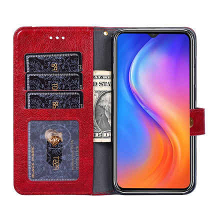 For Blackview A70 Zipper Bag Leather Phone Case(Red) - More Brand by PMC Jewellery | Online Shopping South Africa | PMC Jewellery | Buy Now Pay Later Mobicred