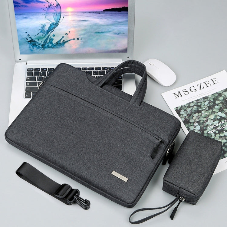 Handbag Laptop Bag Inner Bag with Shoulder Strap/Power Bag, Size:13.3 inch(Dark Grey) - Other by PMC Jewellery | Online Shopping South Africa | PMC Jewellery | Buy Now Pay Later Mobicred