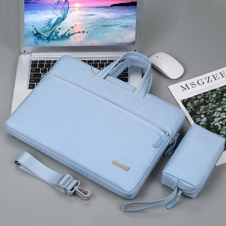 Handbag Laptop Bag Inner Bag with Shoulder Strap/Power Bag, Size:14 inch(Blue) - Other by PMC Jewellery | Online Shopping South Africa | PMC Jewellery | Buy Now Pay Later Mobicred