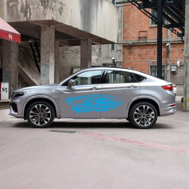 2 PCS/Set D-435 Grim Reaper Pattern Car Modified Decorative Sticker(Blue) - Decorative Sticker by PMC TechLife | Online Shopping South Africa | PMC TechLife | Buy Now Pay Later Mobicred