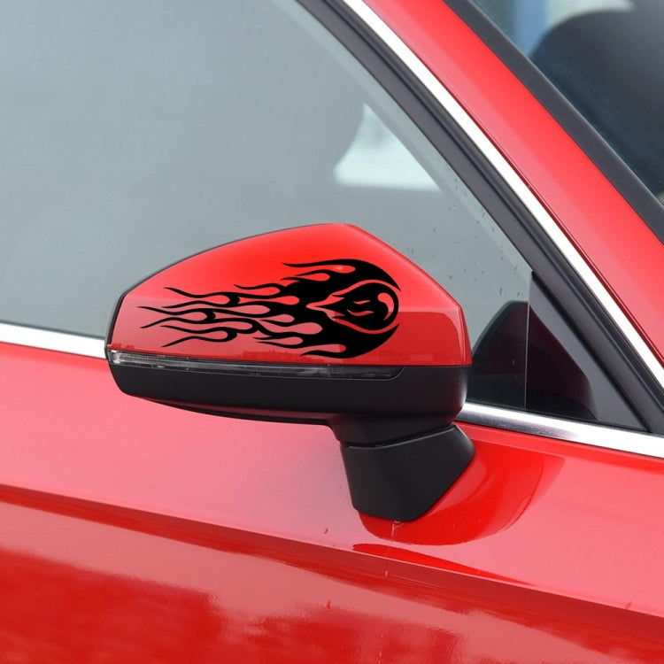 D-451 Car Modified Side Door Front Rear Bumpers Rearview Mirror Decorative Sticker(Black) - Decorative Sticker by PMC TechLife | Online Shopping South Africa | PMC TechLife | Buy Now Pay Later Mobicred