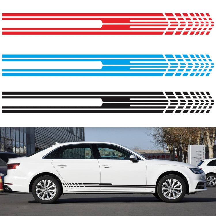 D-730 Stripe Pattern Car Modified Decorative Sticker(Yellow) - Decorative Sticker by PMC Jewellery | Online Shopping South Africa | PMC Jewellery | Buy Now Pay Later Mobicred