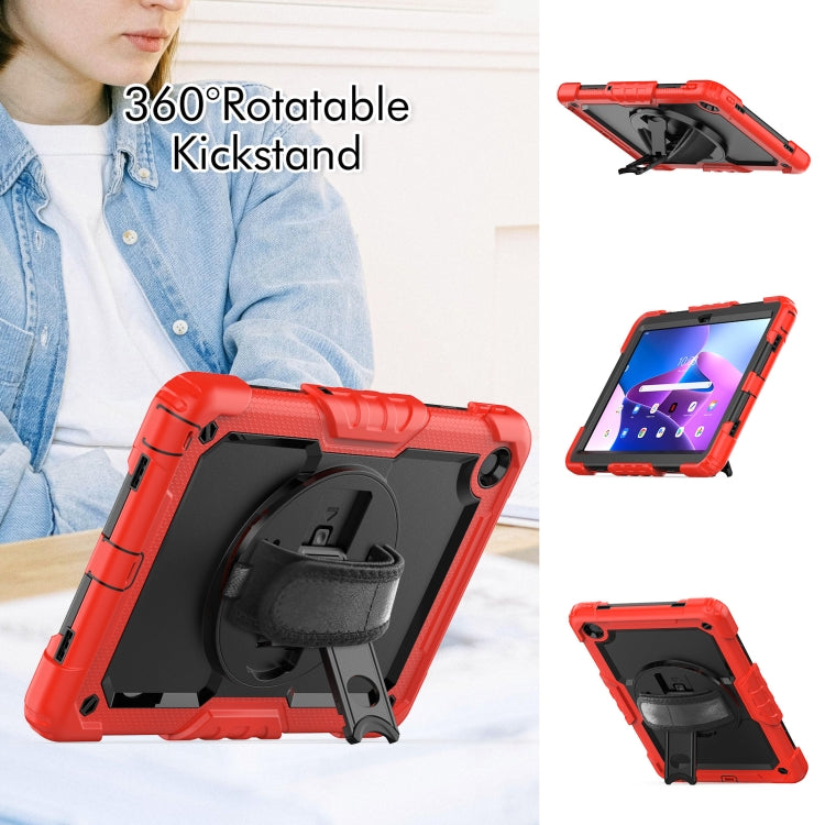 For Lenovo Tab M10 Plus 10.6 3rd Gen 2022 Silicone + PC Tablet Case(Red) - Lenovo by PMC TechLife | Online Shopping South Africa | PMC TechLife | Buy Now Pay Later Mobicred