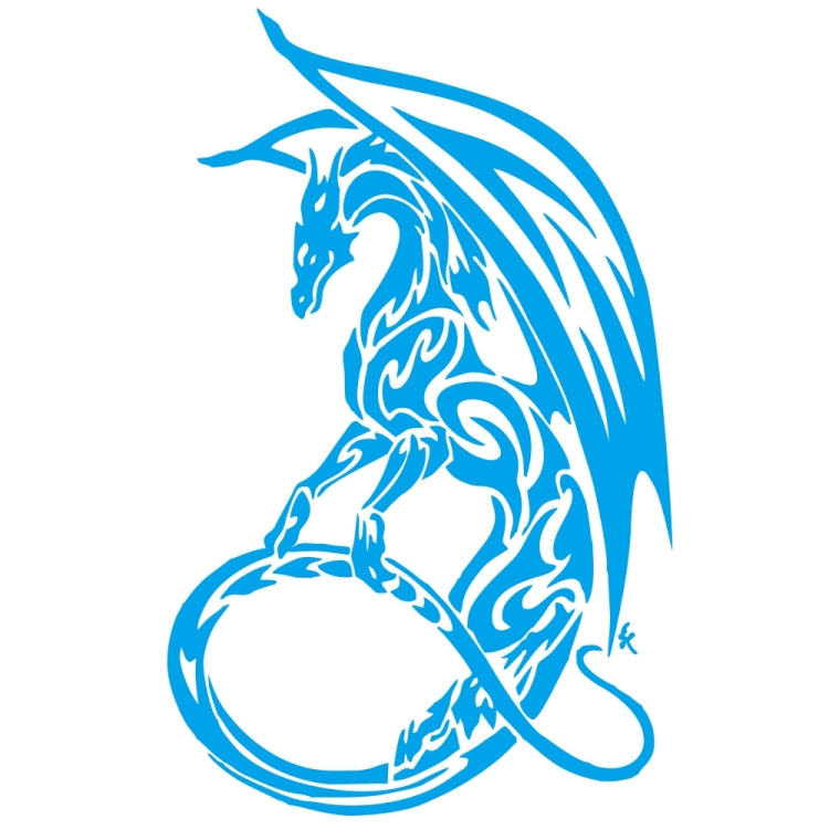 D-931 Pterosaur Pattern Car Modified Decorative Sticker(Blue) - Decorative Sticker by PMC TechLife | Online Shopping South Africa | PMC TechLife | Buy Now Pay Later Mobicred