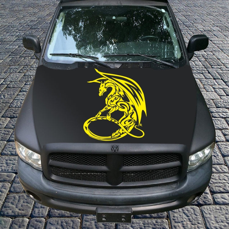 D-931 Pterosaur Pattern Car Modified Decorative Sticker(Yellow) - Decorative Sticker by PMC TechLife | Online Shopping South Africa | PMC TechLife | Buy Now Pay Later Mobicred