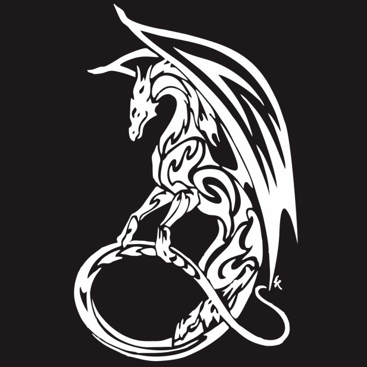 D-931 Pterosaur Pattern Car Modified Decorative Sticker(White) - Decorative Sticker by PMC TechLife | Online Shopping South Africa | PMC TechLife | Buy Now Pay Later Mobicred