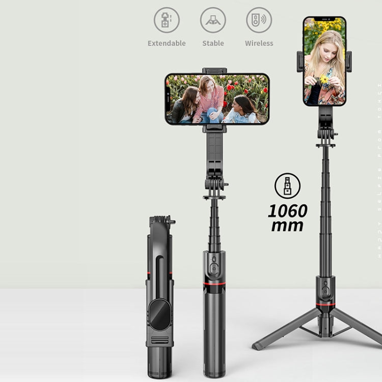 L12 Bluetooth Remote Control Tripod Selfie Stick Phone Holder - Selfie Sticks by PMC TechLife | Online Shopping South Africa | PMC TechLife | Buy Now Pay Later Mobicred