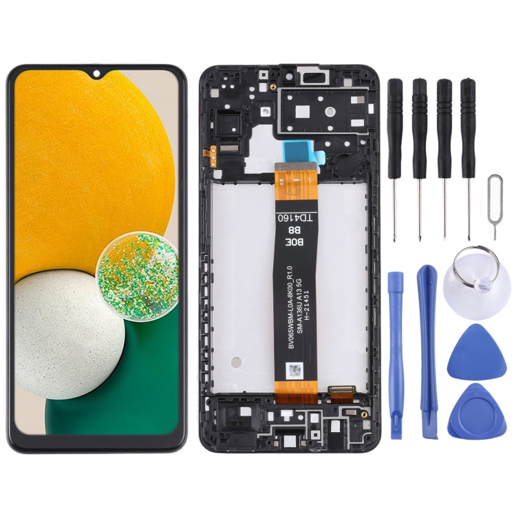 Original LCD Screen For Samsung Galaxy A13 5G SM-A136U Digitizer Full Assembly with Frame - free shipping - PMc TechLife - Order now!