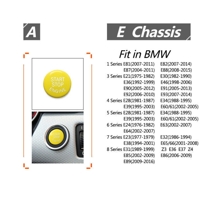Car Engine Start Stop Button for BMW E90 - free shipping - PMC TechLife - Order now!