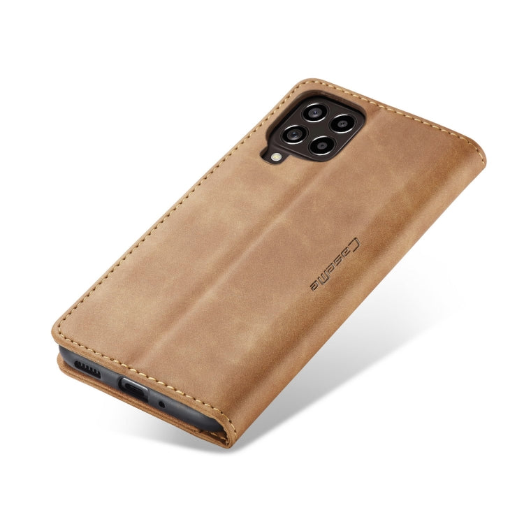 For Samsung Galaxy M53 5G CaseMe 013 Multifunctional Horizontal Flip Leather Phone Case(Brown) - Galaxy Phone Cases by CaseMe | Online Shopping South Africa | PMC Jewellery | Buy Now Pay Later Mobicred