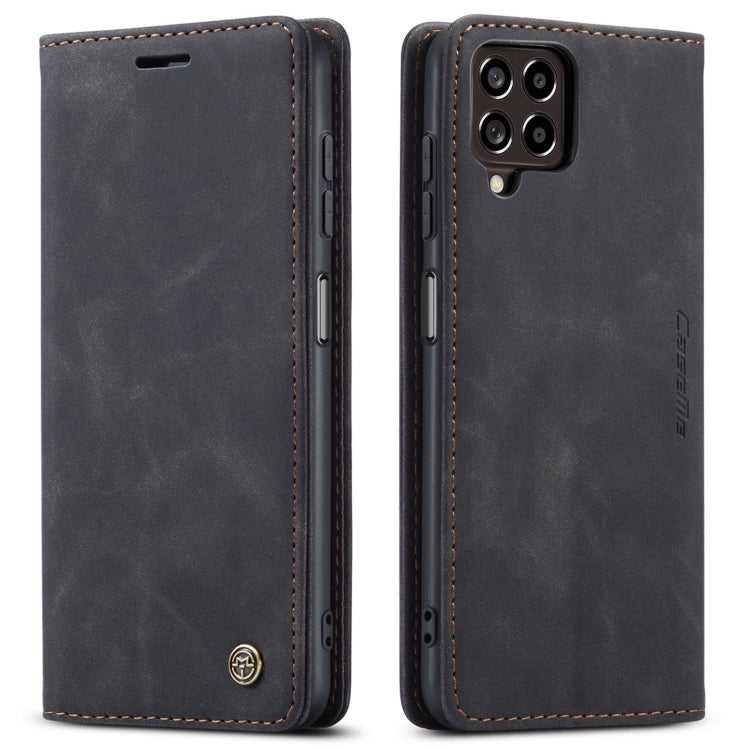 For Samsung Galaxy M53 5G CaseMe 013 Multifunctional Horizontal Flip Leather Phone Case(Black) - Galaxy Phone Cases by CaseMe | Online Shopping South Africa | PMC Jewellery | Buy Now Pay Later Mobicred