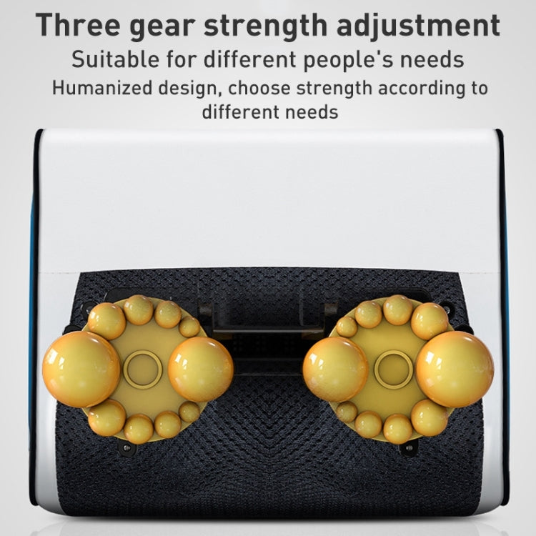 Multifunctional Hot Compress Neck Massager Car Cervical Spine Massage Pillow(Blue Six Keys) - Seat Accessories by PMC TechLife | Online Shopping South Africa | PMC TechLife | Buy Now Pay Later Mobicred
