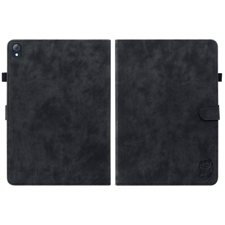 For Lenovo K10 Tiger Pattern PU Tablet Case(Black) - free shipping - PMC TechLife - Order now!