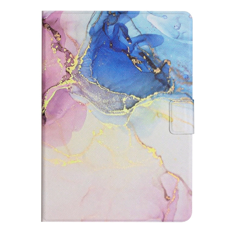 For Amazon Kindle HD 8 2020 Marble Pattern Smart Leather Tablet Case(Pink Blue) - Amazon by PMC TechLife | Online Shopping South Africa | PMC TechLife | Buy Now Pay Later Mobicred
