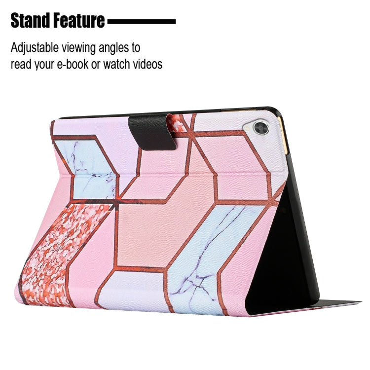 For Lenovo Tab M10 HD 2nd Gen Marble Pattern Smart Leather Tablet Case(Splicing Marble) - free shipping - PMC TechLife - Order now!