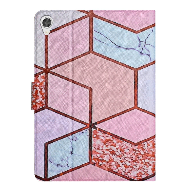 For Lenovo Tab M10 3rd Gen Marble Pattern Smart Leather Tablet Case(Splicing Marble) - Lenovo by PMC TechLife | Online Shopping South Africa | PMC TechLife | Buy Now Pay Later Mobicred