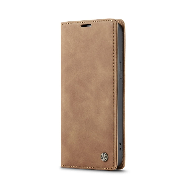 For iPhone 14 Pro Max CaseMe-013 Multifunctional Retro Frosted Leather Phone Case (Brown) - iPhone 14 Pro Max Cases by CaseMe | Online Shopping South Africa | PMC Jewellery | Buy Now Pay Later Mobicred