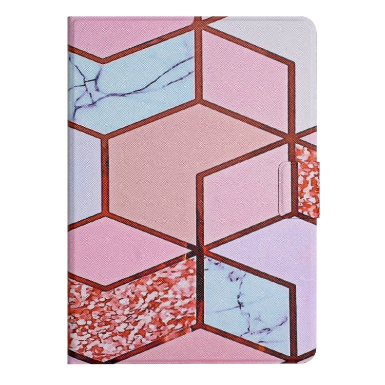 For Huawei MatePad T10s Marble Pattern Leather Tablet Case(Splicing Marble) - Huawei by PMC TechLife | Online Shopping South Africa | PMC TechLife | Buy Now Pay Later Mobicred