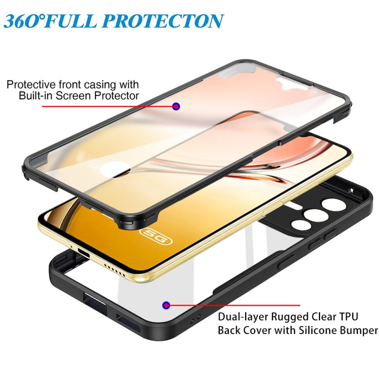 For vivo V23 5G 360 Degrees Full Coverage Phone Case(Blue) - vivo Cases by PMC TechLife | Online Shopping South Africa | PMC TechLife