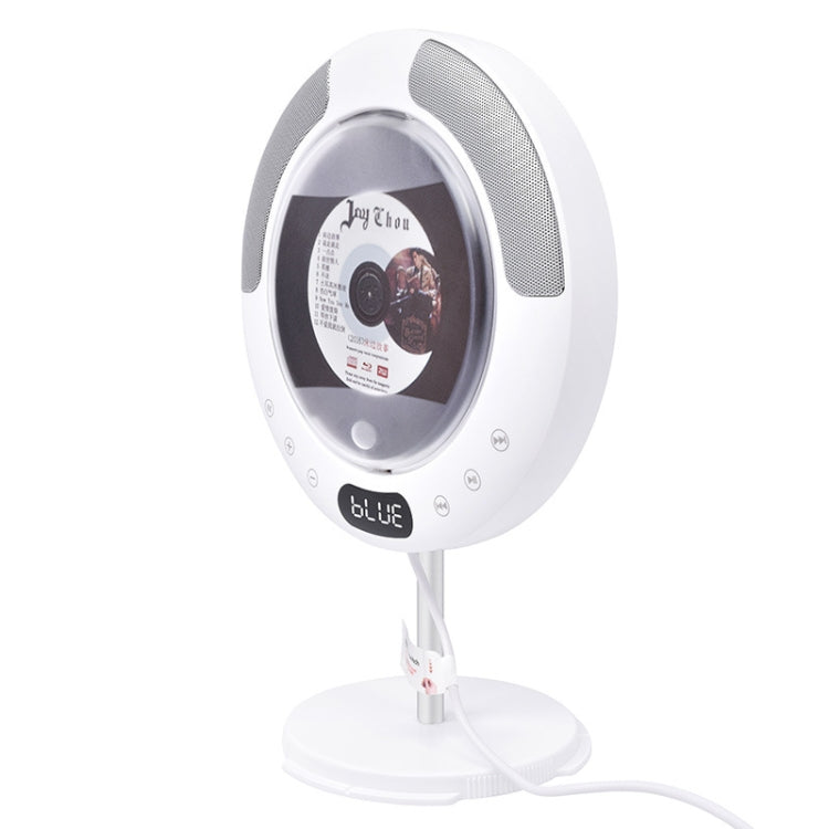 Kecag KC-607 Wall Mounted Bluetooth Compact Disc Album CD Player(White) - DVD & LCD Player by Kecag | Online Shopping South Africa | PMC Jewellery | Buy Now Pay Later Mobicred